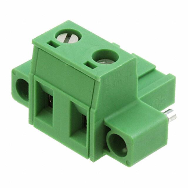 1858769 TERM BLOCK PLUG 2POS STR 7.62MM