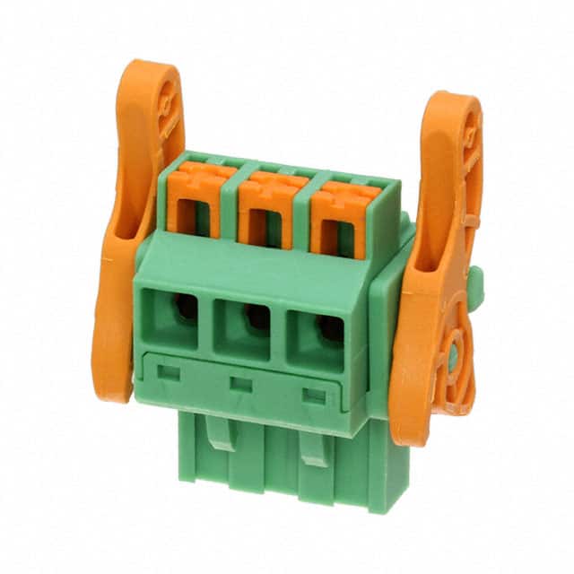 1861700 CONN TERM BLOCK PLUG 3POS 5.08MM