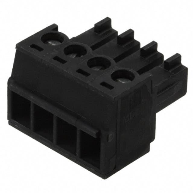 1839636 TERM BLOCK PLUG 4POS STR 3.81MM