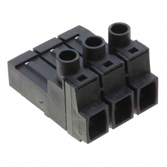 1043360000 TERM BLOCK PLUG 3POS STR 7.62MM