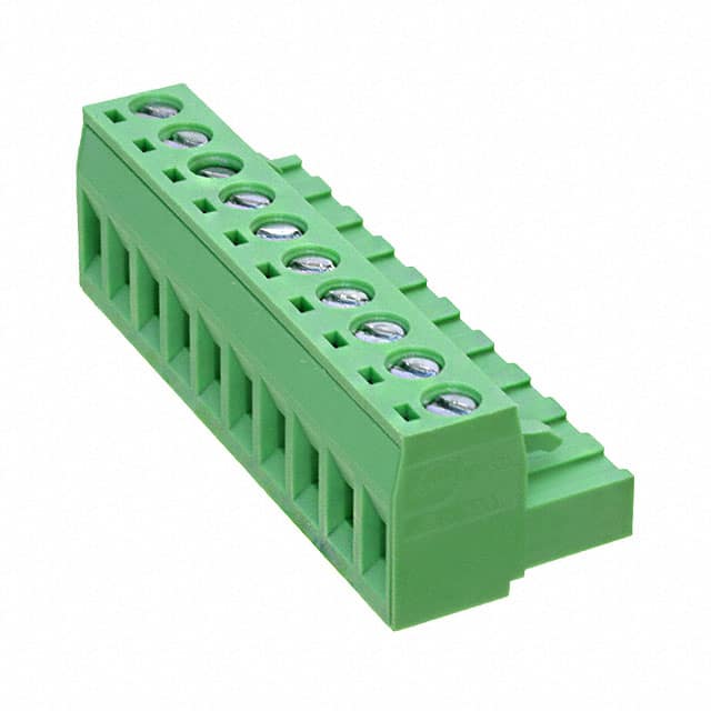 0395205010 TERM BLOCK PLUG 10POS STR 5MM