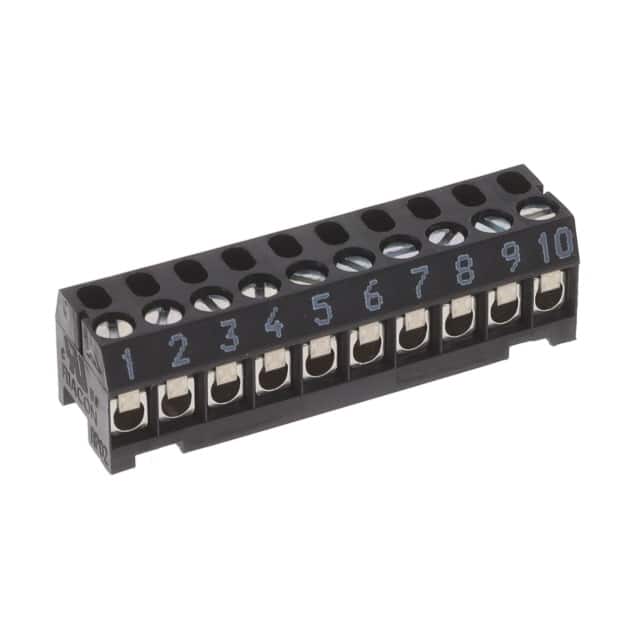 31166110-09 SCREW TYPE, TERMINAL BLOCK, RIGH