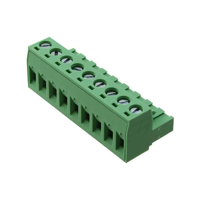0395305009 TERM BLOCK PLUG 9POS STR 5.08MM