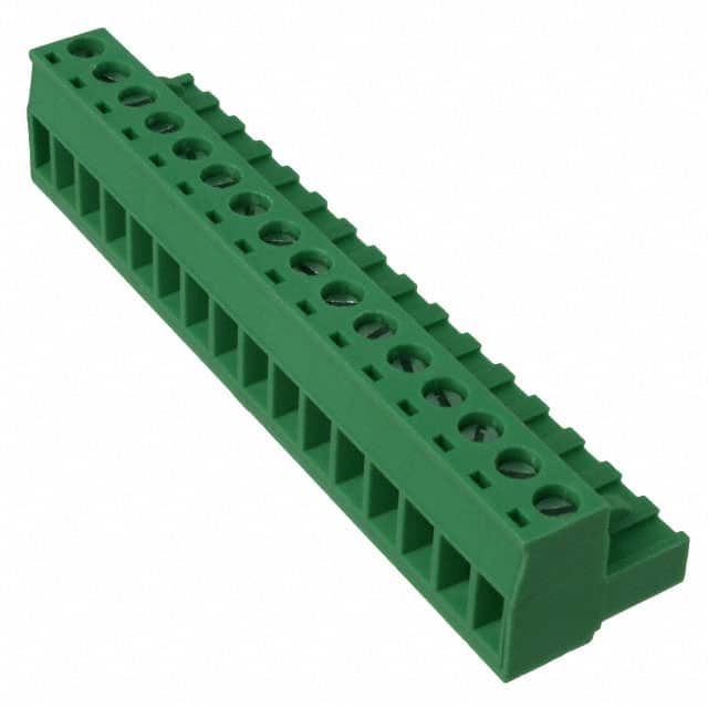 OSTTJ167150 TERM BLOCK PLUG 16POS STR 5MM