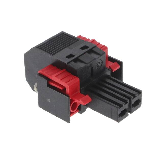 1060500000 TERM BLOCK PLUG 2POS STR 7.62MM