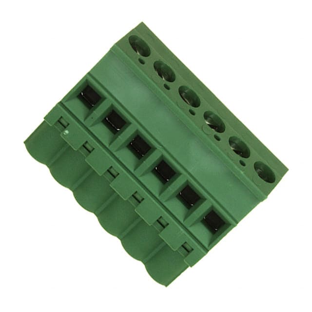 284041-6 TERM BLOCK PLUG 6POS 5.08MM