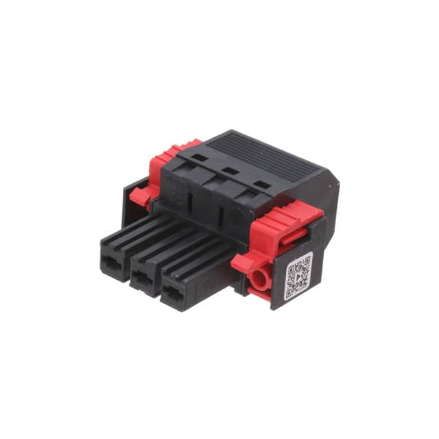 1060450000 TERM BLOCK PLUG 3POS STR 7.62MM