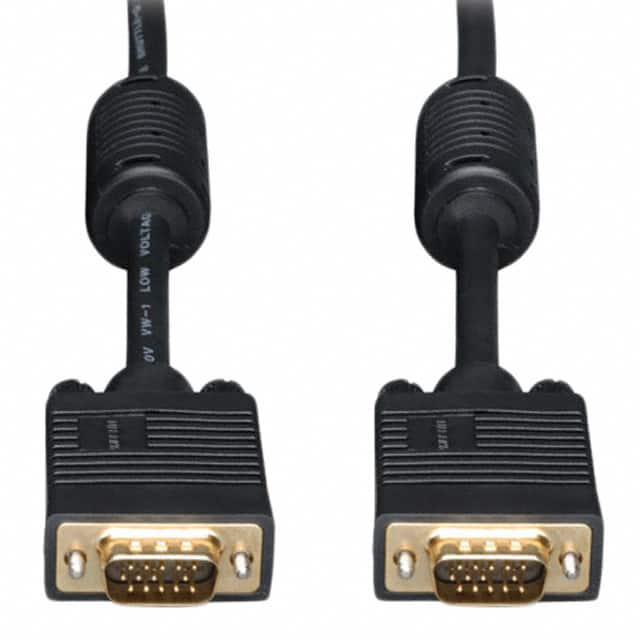 P502-025-P CABLE ASSY HD15 SHLD BLACK 7.62M