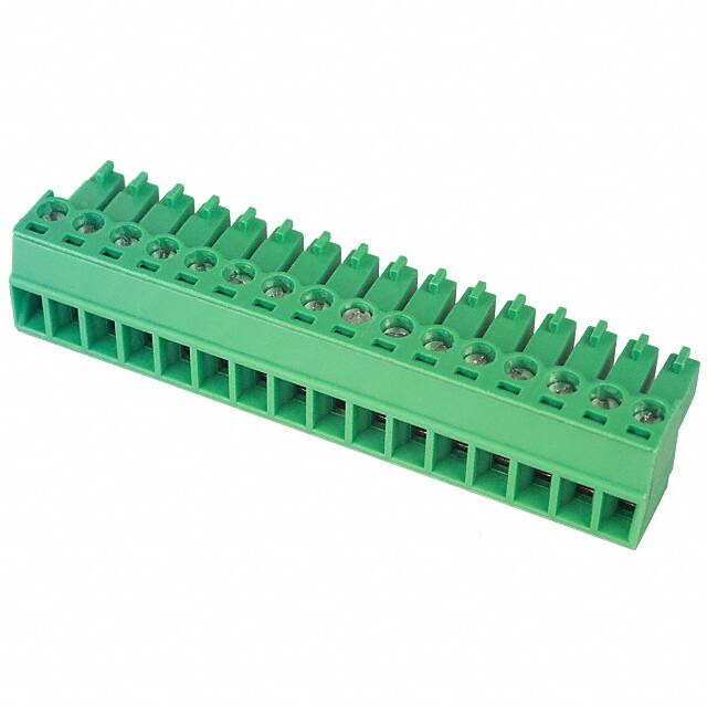 EDZ1550/16 TERM BLOCK PLUG 16POS STR 3.81MM