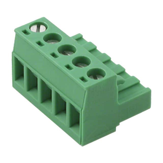 1752399 TERM BLOCK PLUG 5POS STR 5.08MM