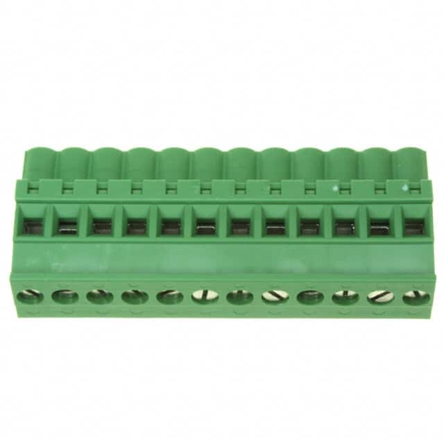 1-284040-2 TERM BLOCK PLUG 12POS 270DEG 5MM