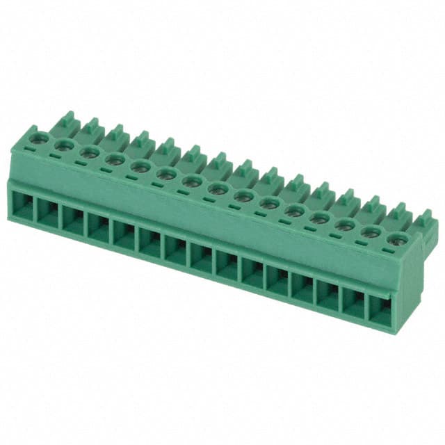 1803701 TERM BLOCK PLUG 15POS STR 3.81MM