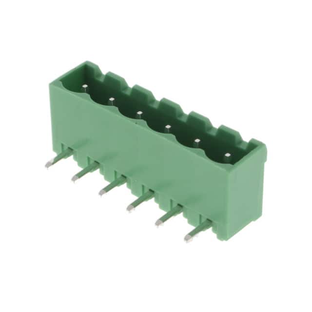 2350513-6 6POS TB HDR 90 DEG PITCH 5.0 & T