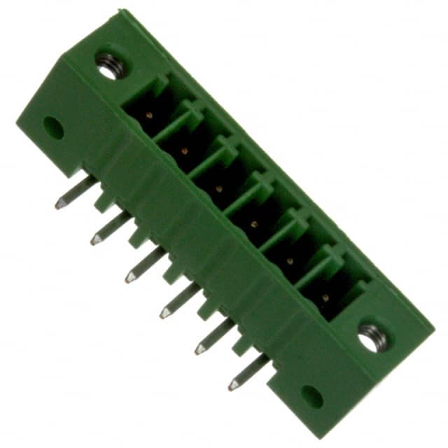 284539-6 TERM BLOCK HDR 6POS 90DEG 3.5MM