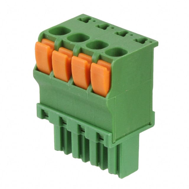 1986720-4 TERM BLOCK PLUG 4POS STR 3.81MM