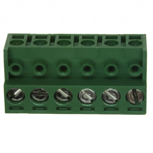 282830-6 TERM BLOCK PLUG 6POS 90DEG 5MM