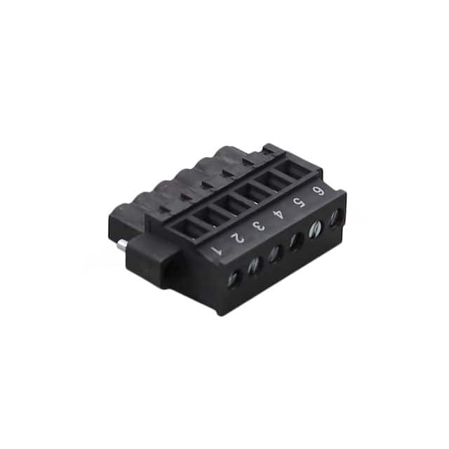 0395372406 TERM BLOCK PLUG 6POS 5.08MM