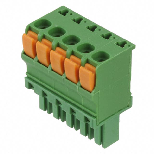 1986720-5 TERM BLOCK PLUG 5POS STR 3.81MM