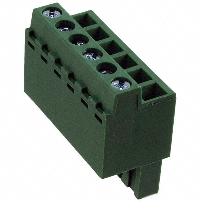 1986484-6 TERM BLOCK PLUG 6POS STR 5.08MM