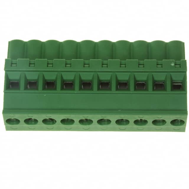 1-284040-0 TERM BLOCK PLUG 10POS 270DEG 5MM