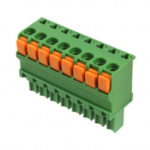1986722-8 TERM BLOCK PLUG 8POS STR 3.81MM