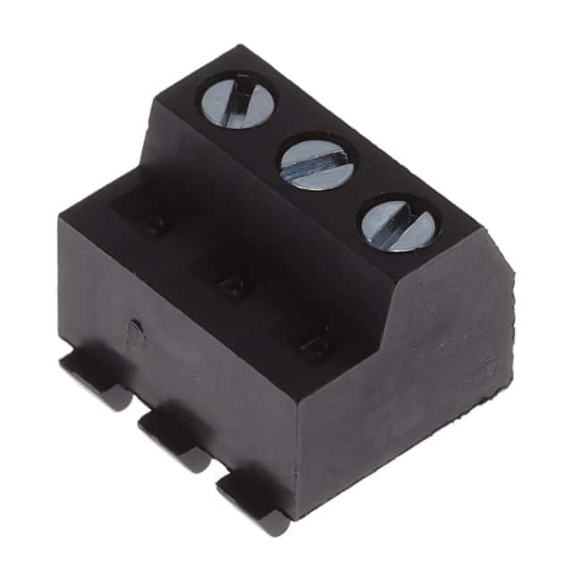 TY0301000000G TERM BLOCK PLUG 3POS 90DEG 5MM