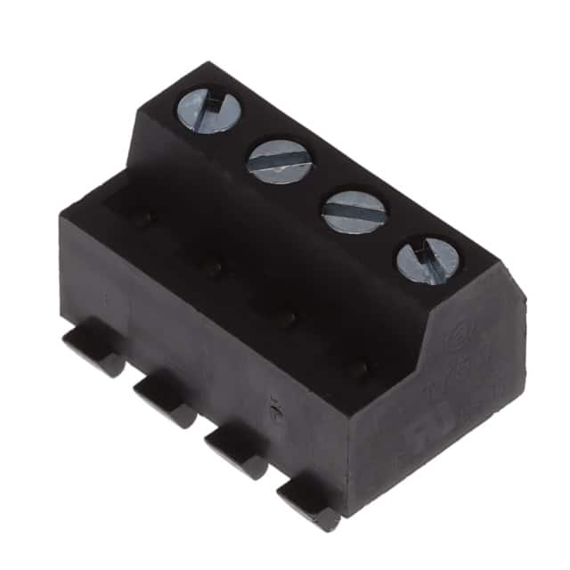 TY0401000000G TERM BLOCK PLUG 4POS 90DEG 5MM