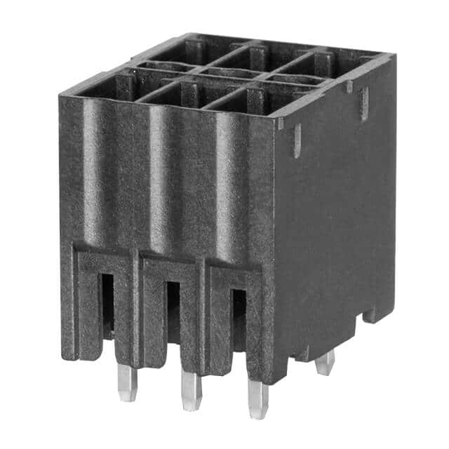TBP03R3-350-09BK 2~24 POLES, PLUGGABLE, RECEPTACL