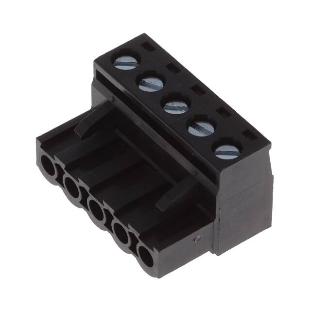 TJ0551030000G TERM BLOCK PLUG 5POS STR 5.08MM