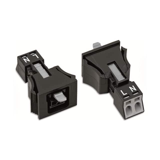 890-702 SNAP-IN SOCKET BLACK