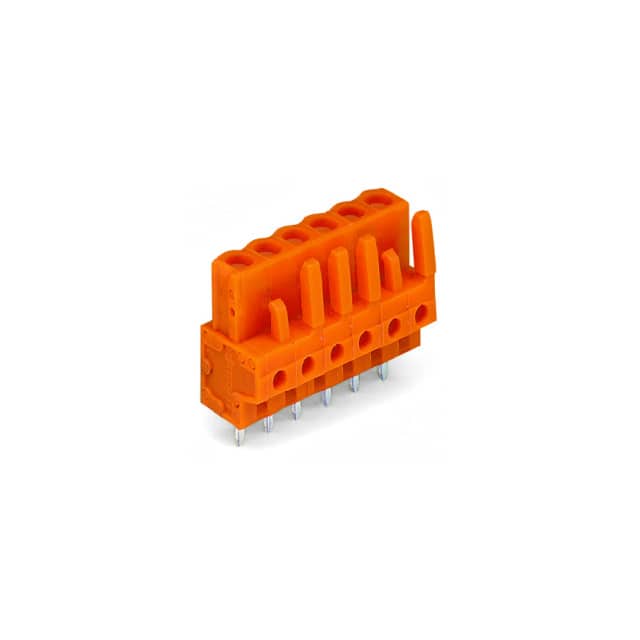 232-184 THT FEMALE HEADER; 0.6 X 1.0 MM