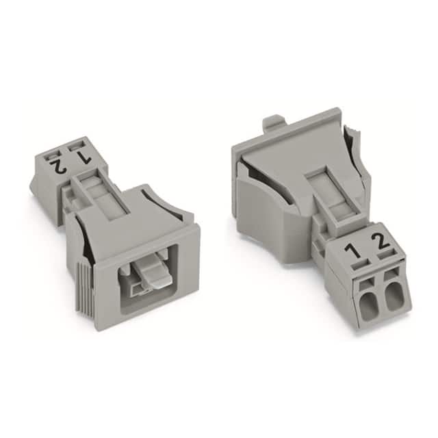 890-742 SNAP-IN SOCKET GRAY