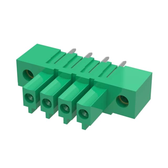 691308330004 TERM BLOCK HDR 4POS VERT 3.81MM