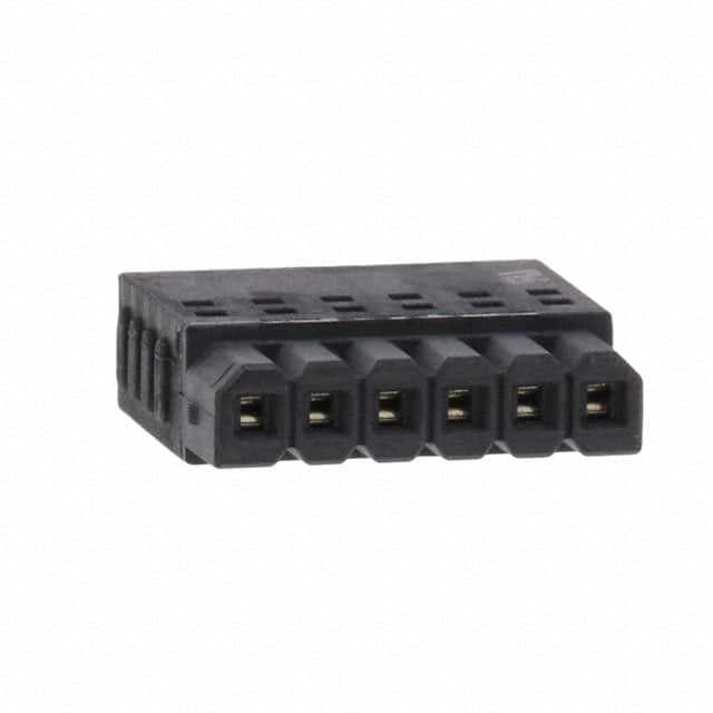 691346000006B TERM BLOCK PLUG 6POS 2.50MM