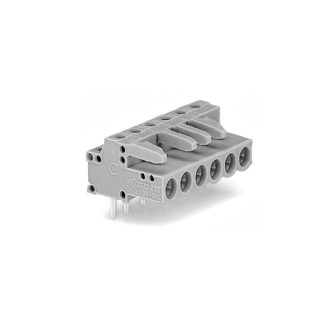 232-234 THT FEMALE HEADER; 0.6 X 1.0 MM