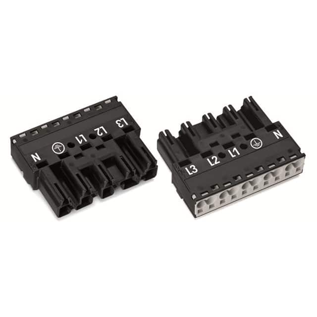 770-215 PLUG 5-POLE, BLACK