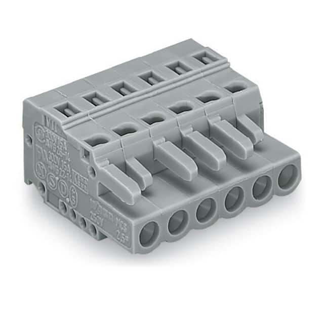 231-104/102-000 1-CONDUCTOR FEMALE PLUG; WITH IN