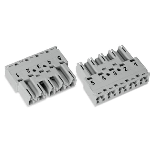 770-255 PLUG 5-POLE, GRAY