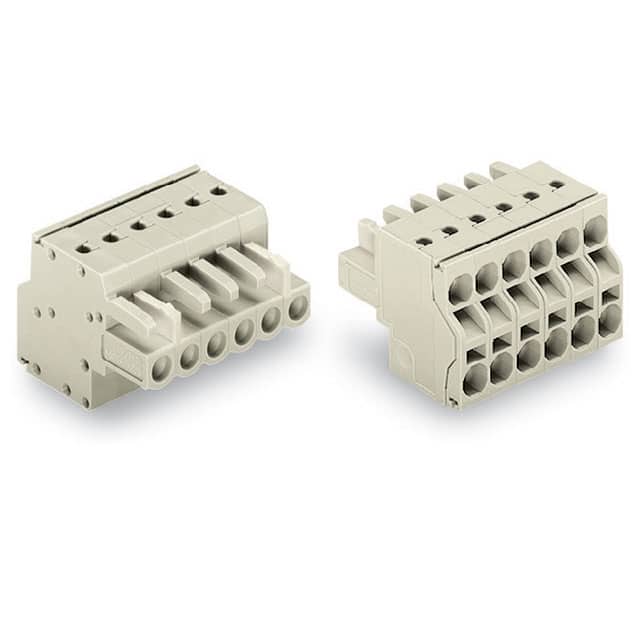 721-2103/026-000 2-CONDUCTOR FEMALE CONNECTOR; 10