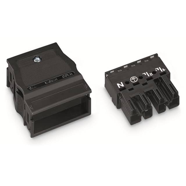 770-114 PLUG WITH STRAIN RELIEF HOUSING;
