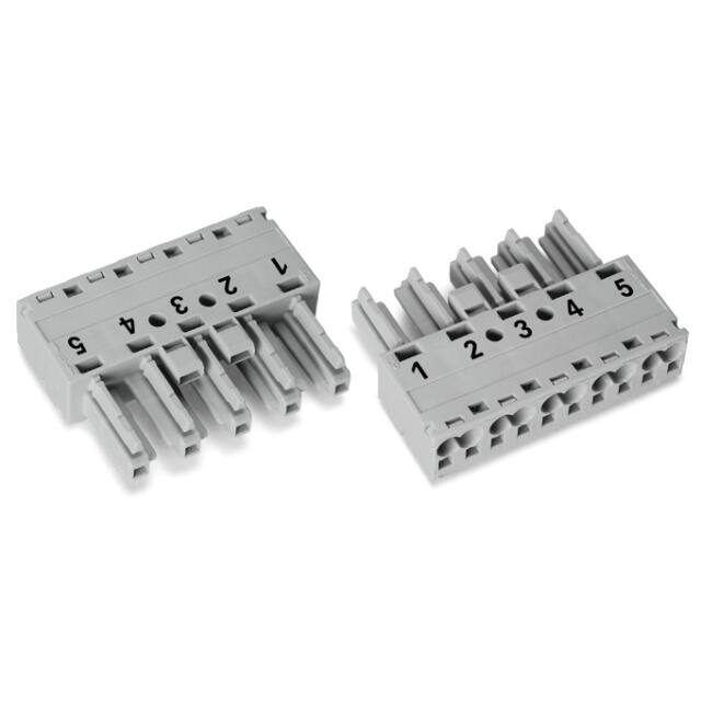 770-245 SOCKET 5-POLE, GRAY