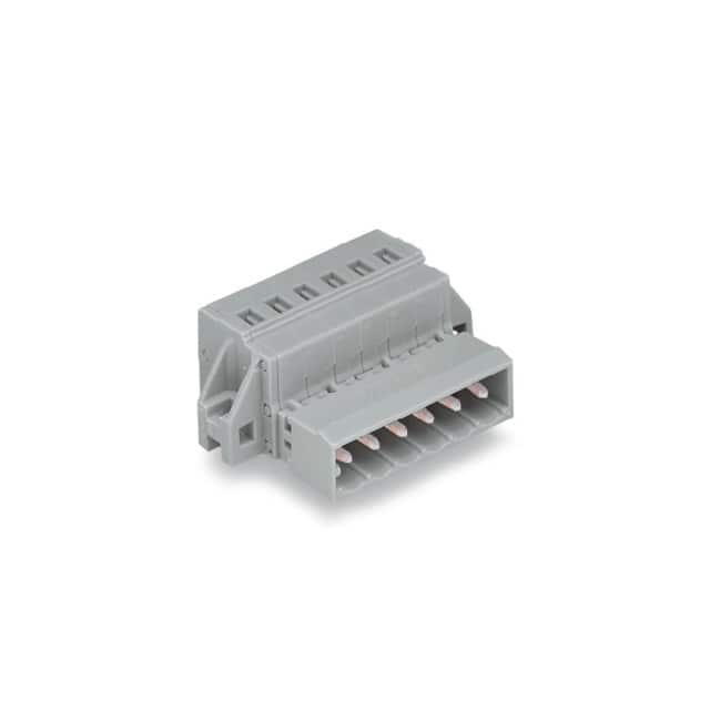 231-602/019-000 1-CONDUCTOR MALE CONNECTOR; CLAM