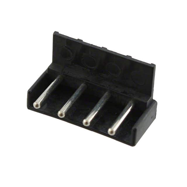 OSTEX040000 TERM BLOCK HDR 4POS VERT 5MM
