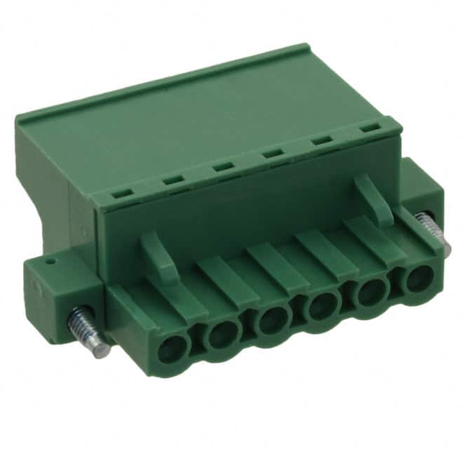 20020012-H061B01LF TERM BLOCK PLUG 6POS STR 5.08MM
