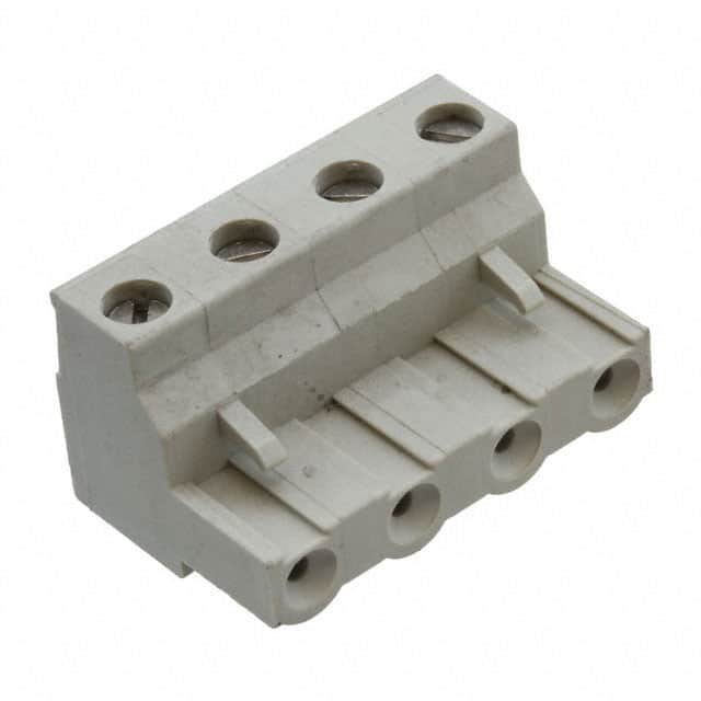 282959-4 TERM BLOCK PLUG 4POS STR 7.5MM