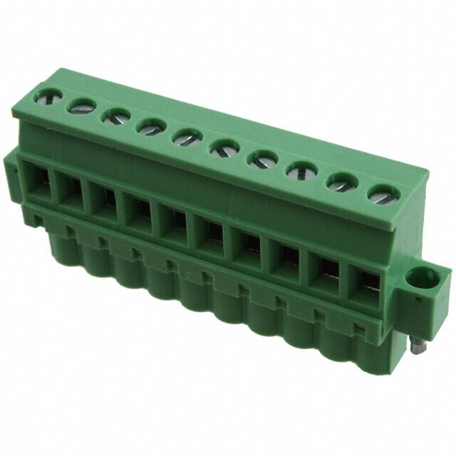 20020011-G101B01LF TERM BLOCK PLUG 10POS 270DEG 5MM