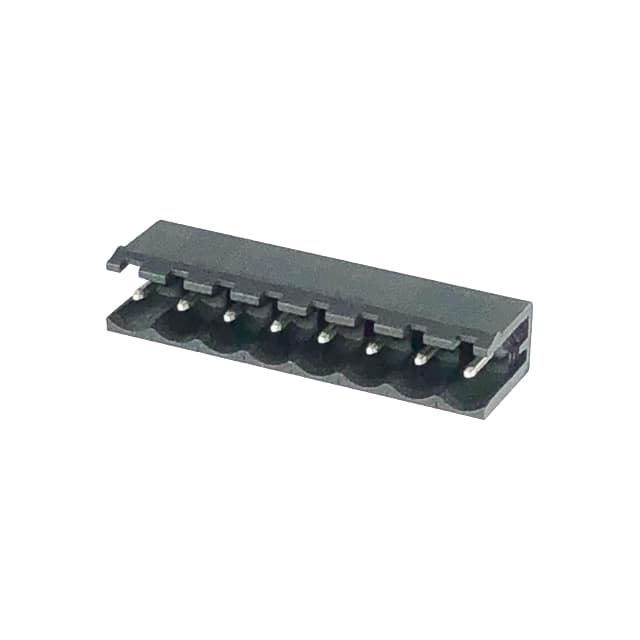2EHDR-08P-BK TERM BLK 8POS 5.08MM HDR