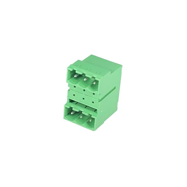 2EHDBR-06P TERM BLK 6POS 5.08MM HDR