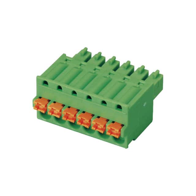 ESC381V-06P TERM BLK 6POS 3.81MM PID PLG