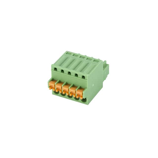 ESC250V-05P TERM BLK 5POS 2.50MM PID PLG